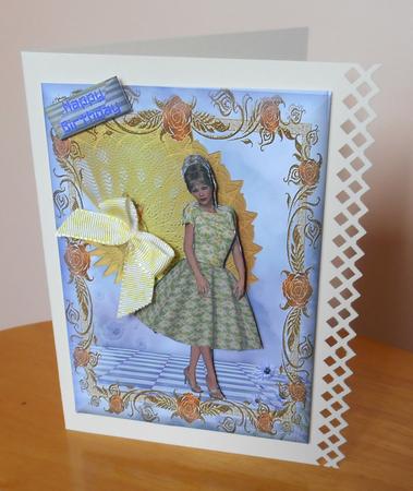 Golden Retro Chic by Fran Turner