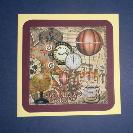 Male Steampunk Quick Card by Fran Turner
