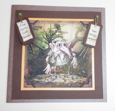 Wonderful Older Card Front Kit by Fran Turner