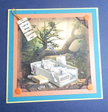 The Sleeper Card Front Mini Kit by Fran Turner