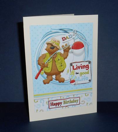 Living the Good Life Fishing Quick Card by Fran Turner