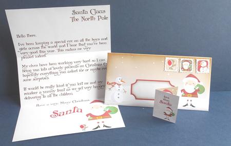 A Letter from Santa (unisex Namelss) by Fran Turner