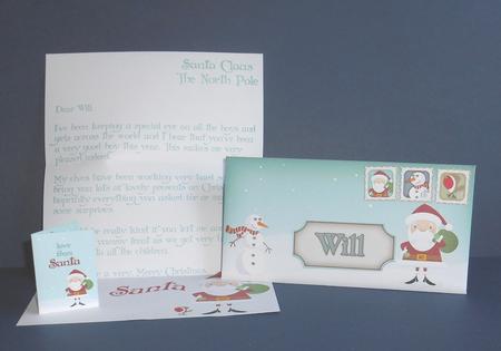A Letter from Santa (will) by Fran Turner