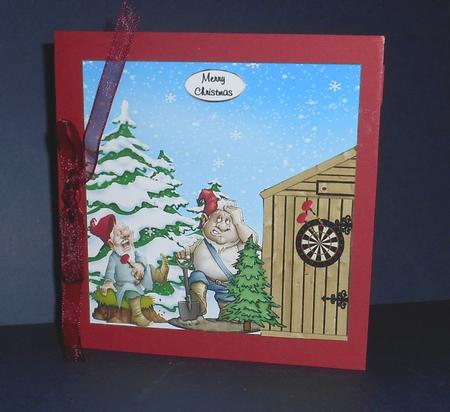 Christmas in the Garden by Fran Turner