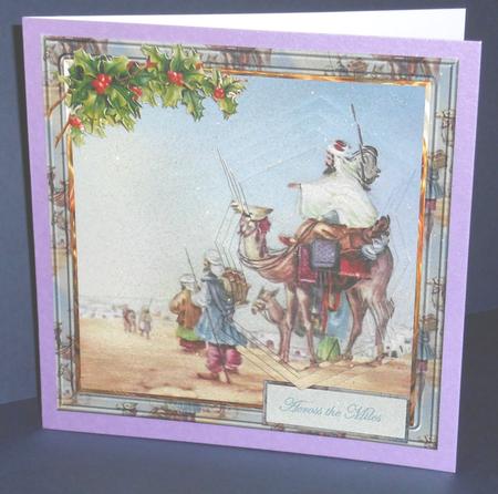 Kings and Shepherds Follow a Star Card by Fran Turner