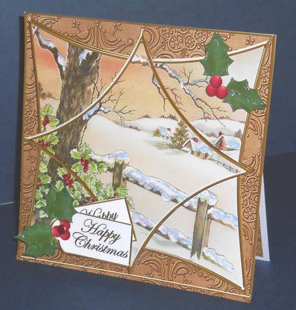Winters Tale 3D Star Card Mini Kit by Fran Turner