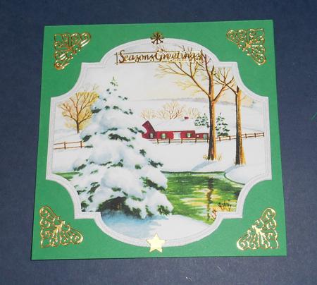 Christmas Vintage Toppers by Fran Turner