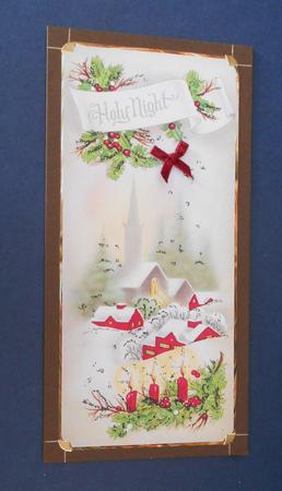 Vintage Christmas Scenes Toppers, Warmest Wishes by Fran Turner