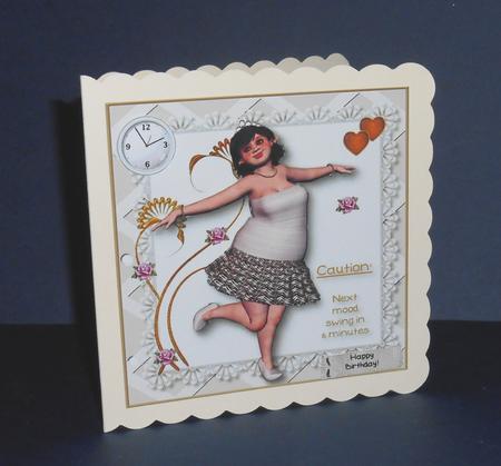 Caution Card Topper 1 by Fran Turner