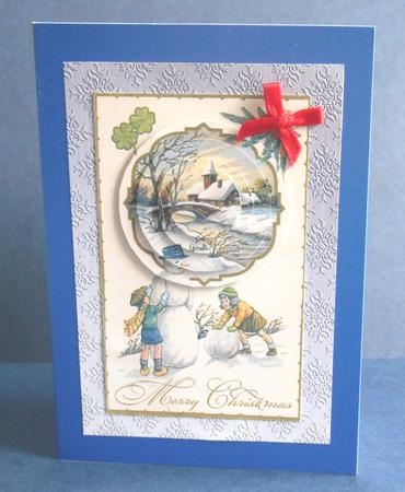 'metallic Damask Embossed' Backing Paper by Fran Turner