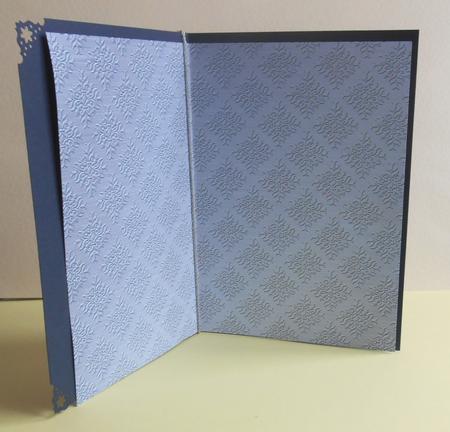 'metallic Damask Embossed' Backing Paper by Fran Turner