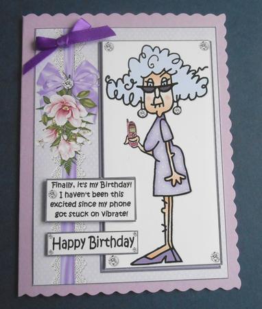 Stella is Excited Quick Card by Fran Turner