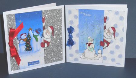 Santas Snowmen by Fran Turner