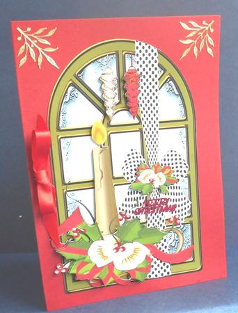 Christmas Window 4 by Fran Turner