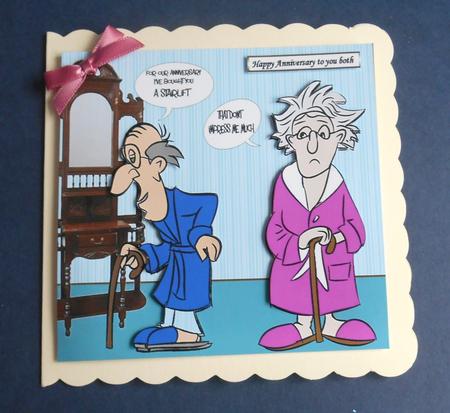 Cyril and Ethels Anniversary by Fran Turner