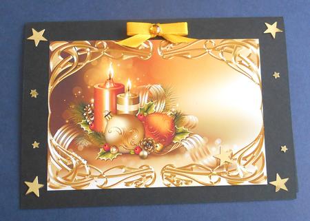 2 Art Nouveau Christmas Toppers by Fran Turner