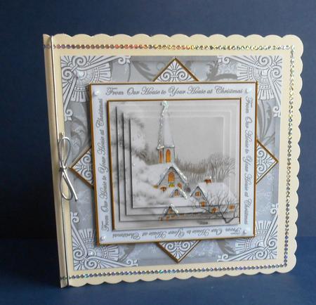 Ice Church Ours to Yours Diamond Megacoupage Cf Kit by Fran Turner