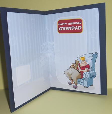 Grandad Dudes 60th Insert by Fran Turner