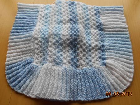 Rainbow Dust Baby Blanket by Fran Turner