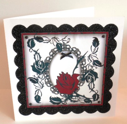 Gothic Roses Various Occasions Topper by Fran Turner