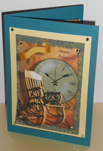 Old Time Rocker Wave Stacker Card by Fran Turner