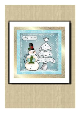 Snowie Quick Card by Frances Dent