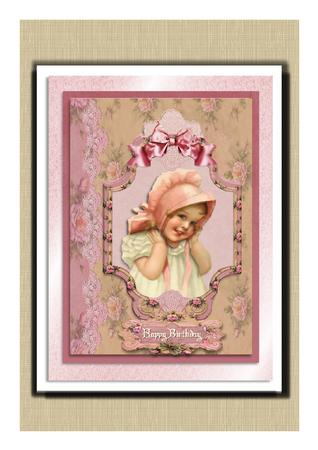 Sweetness and Florals with Topper and Decoupage by Frances Dent