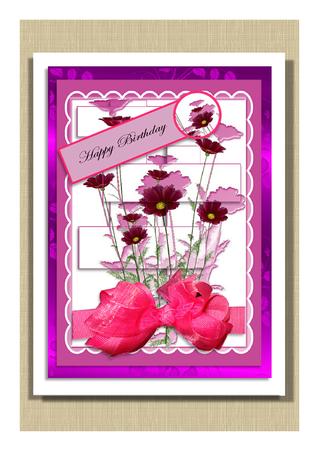 Intertwined Pyramid All in the Pink by Frances Dent
