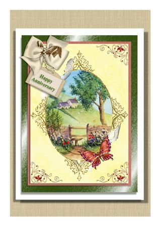 Cotswold Farm Step by Step Oval Pyramid with Frame by Frances Dent