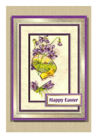 Easter Scene Quick Card by Frances Dent