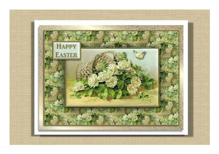 Easter Flowers Quick Card by Frances Dent