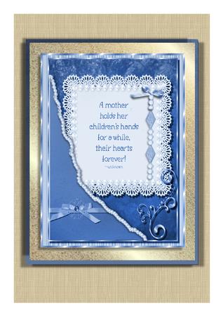 Mother's Day Card Topper by Frances Dent
