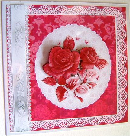 Ruby Roses by Frances Dent