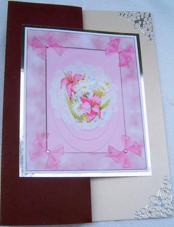 Flowers and Lace Pyramid by Frances Dent
