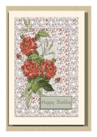 Floral Background by Frances Dent