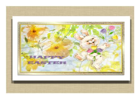Fantasy Sunlit Flowers 2 Corner Stacker by Frances Dent