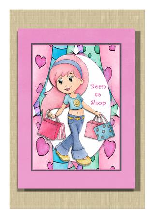 Born to Shop by Frances Dent
