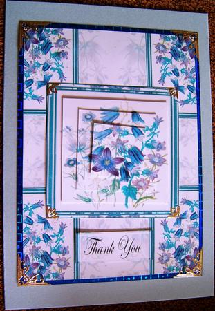 Blue Flowers by Frances Dent