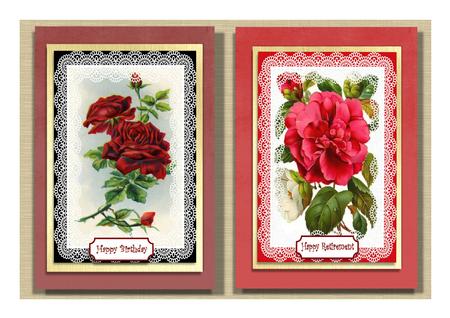Floral Toppers X2 by Frances Dent