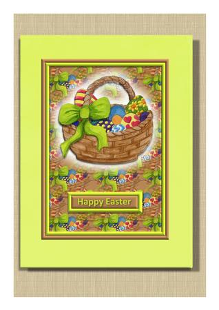 Easter Basket Quick Card by Frances Dent