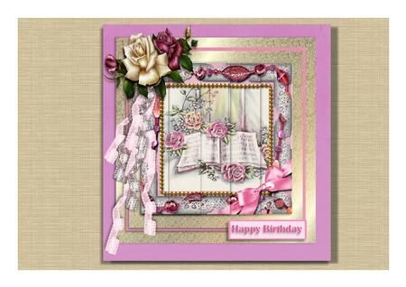 Songbook Beaded One Edge Side Stacker by Frances Dent