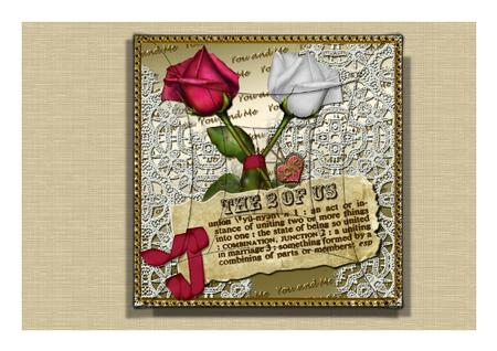 2 of Us Union Definition 8in Rounded Edge Spiral Stacker Kit by Frances Dent