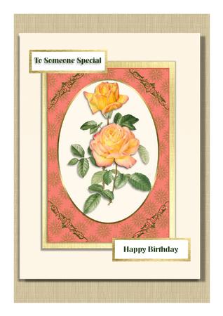 Sunblush Roses on Coral by Frances Dent