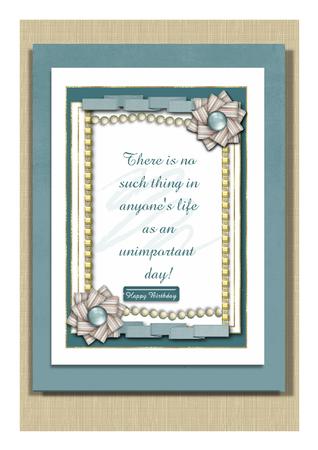 No Unimportant Days by Frances Dent