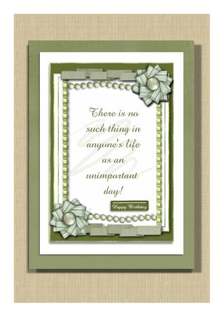 No Unimportant Days 3 by Frances Dent