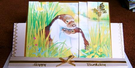Otter Moments Side Stacker by Frances Dent