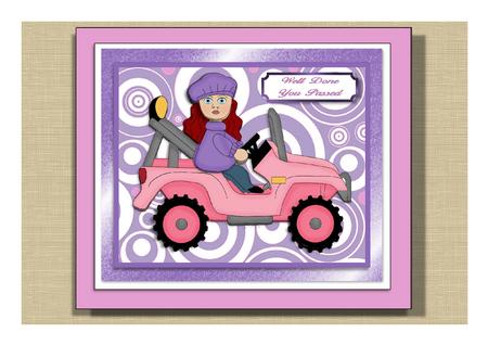 Girly Jeep Step by Step by Frances Dent