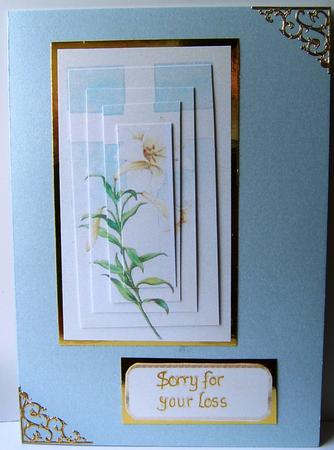Single Lily by Frances Dent