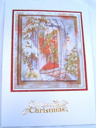 From Our House to Yours - Elipse Edge Side Stacker Card Front by Frances Dent