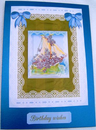 Boat of Flowers by Frances Dent
